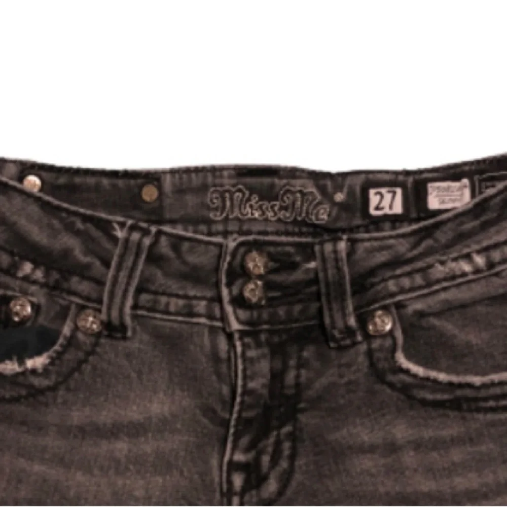 Miss Me Jeans - Price Just Reduced- Straight Legs, Size 27 - Picture 6 of 9